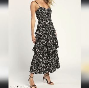 Lulu's Cascading Crush Dress